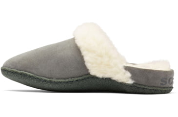 Image of Sorel Nakiska Slide II Slipper - Women's, Quarry, Grill, 8, 1902881-053-8