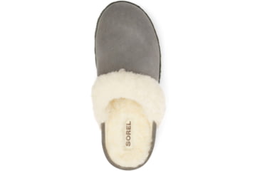 Image of Sorel Nakiska Slide II Slipper - Women's, Quarry, Grill, 8, 1902881-053-8
