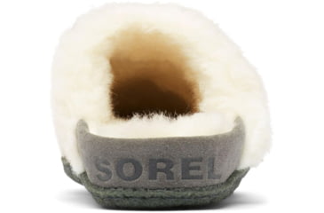 Image of Sorel Nakiska Slide II Slipper - Women's, Quarry, Grill, 8, 1902881-053-8