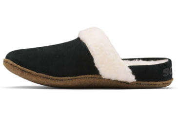 Image of Sorel Nakiska Slide II Slippers - Women's, Black/Natural, 9 US, 1902881010-9