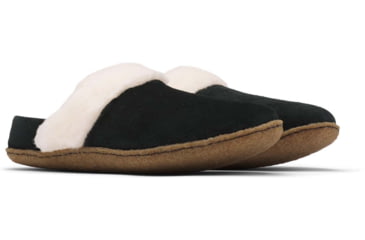 Image of Sorel Nakiska Slide II Slippers - Women's, Black/Natural, 9 US, 1902881010-9