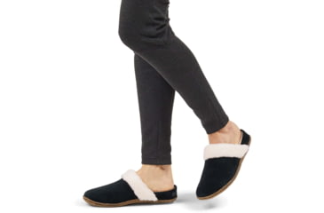 Image of Sorel Nakiska Slide II Slippers - Women's, Black/Natural, 9 US, 1902881010-9