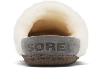 Image of Sorel Nakiska Slide II Slippers - Women's, Quarry/Natural, 9 US, 1902881052-9