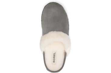 Image of Sorel Nakiska Slide II Slippers - Women's, Quarry/Natural, 9 US, 1902881052-9