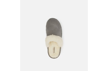 Image of Sorel Nakiska Slide LI Slippers - Womens, Quarry/Grill, 6US, 1902881053-6