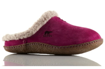 Image of Sorel Nakiska Slide Winter Slipper - Women's-Red Plum-6 US