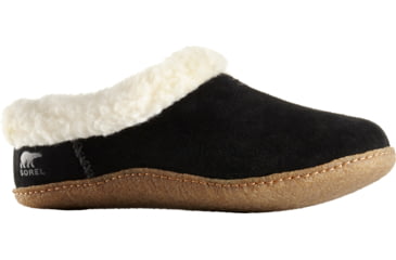 Image of Sorel Nakiska Winter Slipper - Women's-Black-Medium-9