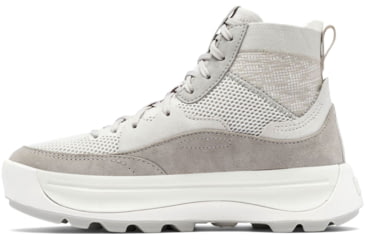 Image of Sorel Ona 503 Knit Mid Sneakers - Womens, Moonstone/Dove, 7.5 US, 2033981-009-7.5
