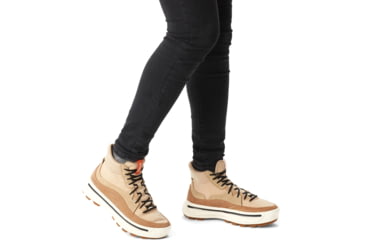 Image of Sorel Ona 503 Mid Sneaker - Women's, Ceramic, Black, 8.5, 2009001-209-8.5