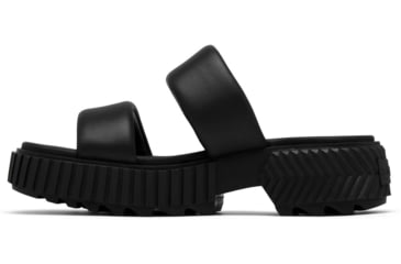 Image of Sorel Ona Streetworks Slide Mid Sandal - Womens, Black/Chalk, 8.5, 2069911-010-8.5