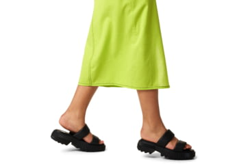Image of Sorel Ona Streetworks Slide Mid Sandal - Womens, Black/Chalk, 8.5, 2069911-010-8.5