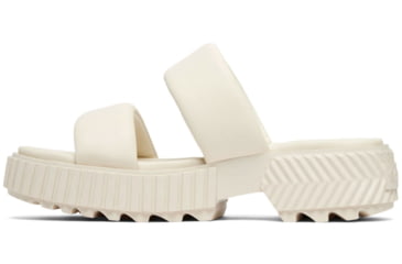 Image of Sorel Ona Streetworks Slide Mid Sandal - Womens, Chalk/Chalk, 6, 2069911-191-6