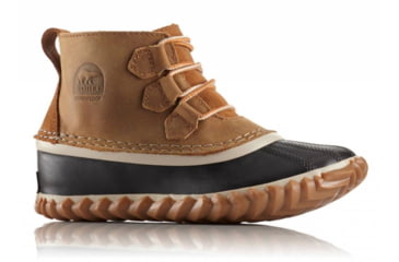 Image of Sorel Out 'N About Lace Casual Boot - Youth, Elk/Black, 4.5, 1751181286-4.5