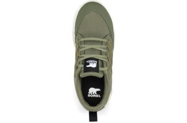 Image of Sorel Out N About III Low Sneaker Waterproof - Women's, Stone Green, Sea Salt, 10, 2019631-397-10