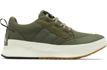 Image of Sorel Out N About III Low Sneaker Waterproof - Women's, Stone Green, Sea Salt, 10, 2019631-397-10