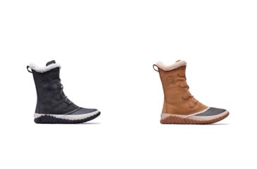 Image of Sorel Out N About Plus Tall Boots - Women's, Black, Elk
