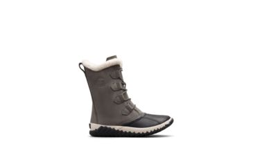 Image of Sorel Out N About Plus Tall Boots - Womens, Quarry, Coal, 9, 1833581053-9