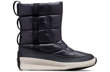 Image of Sorel Out N About Puffy Mid - Womens, SHINY Black, 6.5, 1876881010-6.5