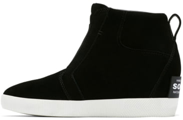 Image of Sorel Out N About Pull On Wedge Boot - Womens, Black/Sea Salt, 8, 2058651-010-8
