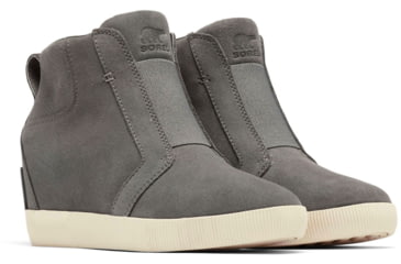 Image of Sorel Out N About Pull On Wedge Boot - Womens, Quarry/Sea Salt, 6.5, 2058651-052-6.5