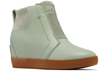 Image of Sorel Out N About Pull On Wedge Boot - Womens, Safari/Gum 2, 11, 2058651-348-11