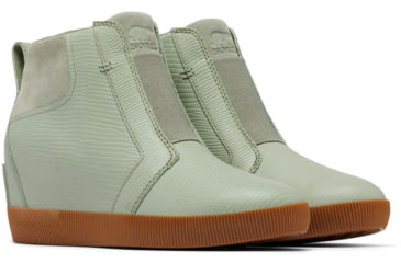Image of Sorel Out N About Pull On Wedge Boot - Womens, Safari/Gum 2, 11, 2058651-348-11