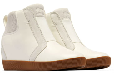 Image of Sorel Out N About Pull On Wedge Boot - Womens, Sea Salt/Gum 2, 8.5, 2058651-125-8.5
