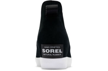 Image of Sorel Out N About Slip-On Wedge Boots - Womens, Black/White, 11, 2033021-010-11