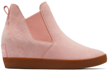 Image of Sorel Out N About Slip-On Wedge Boots - Womens, Faux Pink/Gum 2, 8.5, 2033021-672-8.5