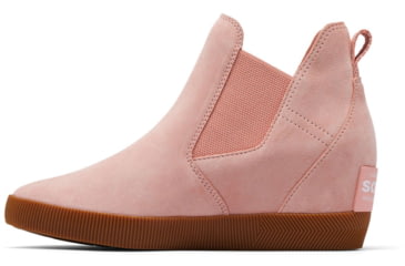 Image of Sorel Out N About Slip-On Wedge Boots - Womens, Faux Pink/Gum 2, 8.5, 2033021-672-8.5