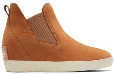 Image of Sorel Out N About Slip-On Wedge Boots - Womens, Tawny Buff/Chalk, 11, 2033021-253-11