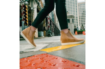Image of Sorel Out N About Slip-On Wedge Boots - Womens, Tawny Buff/Chalk, 11, 2033021-253-11