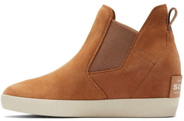 Image of Sorel Out N About Slip-On Wedge Boots - Womens, Tawny Buff/Chalk, 11, 2033021-253-11