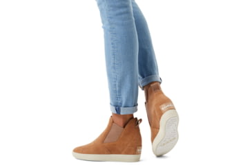 Image of Sorel Out N About Slip-On Wedge Boots - Womens, Tawny Buff/Chalk, 11, 2033021-253-11