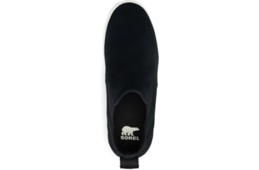 Image of Sorel Out N About Slip-On Wedge II Bootie - Women's, Black, White, 6.5, 2033021-010-6.5