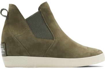 Image of Sorel Out N About Slip-On Wedge II Bootie - Women's, Stone Green, Laurel Leaf, 8, 2033021-397-8
