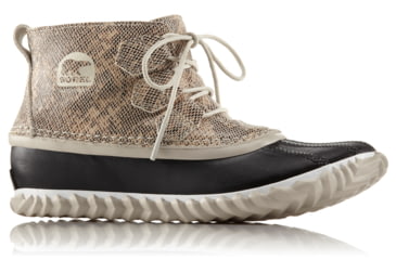 Image of Sorel Out N About Snake Print Suede Casual Boot, Womens, Snakeprint/Black, 9 US, 1788041125-9