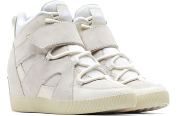Image of Sorel Out N About Sport Wedge Boots - Womens, White/Sea Salt, 7 US, 2038351-100-7