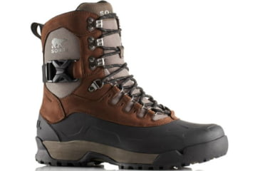 Image of Sorel Paxson Tall Waterproof Winter Boot - Men's-Tobacco/Black-Medium-9