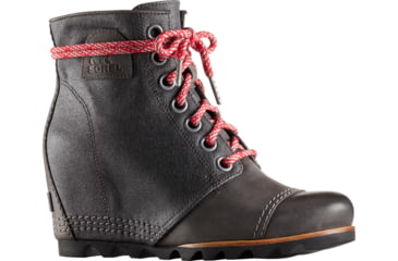 Image of Sorel PDX Wedge Casual Boot - Women's-Dark Grey-Medium-12