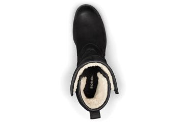 Image of Sorel Phoenix Moto Cozy - Womens, DEL RIO Black, 6.5, 1870301010-6.5