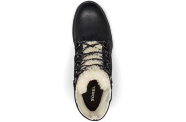 Image of Sorel Phoenix Short Lace Cozy - Womens, Black, 6.5, 1877191010-6.5