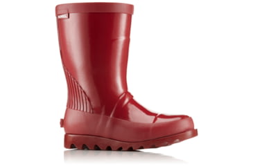 Image of Sorel Rain Boot Gloss, Youth, Red Dahlia/Candy Apple, 5 US, 1797961660-5