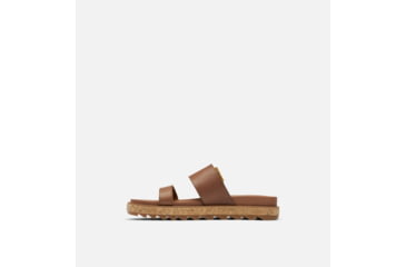 Image of Sorel Roaming Buckle Slide Sandals - Womens, Velvet Tan/Gum 2, 9.5 US, 1944601-243-9.5