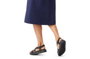 Image of Sorel Roaming Criss Cross Sandal - Womens, Black, 7 US, 1896001-010-7