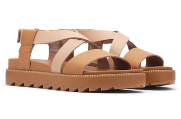 Image of Sorel Roaming Criss Cross Sandal - Womens, Camel Brown, 9.5 US, 1897101-224-9.5