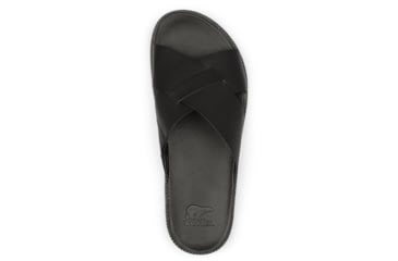 Image of Sorel Roaming Criss Cross Slide - Womens, Black, 8 US, 1892291-010-8