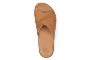 Image of Sorel Roaming Criss Cross Slide - Womens, Camel Brown, 9 US, 1897091-224-9
