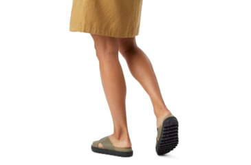 Image of Sorel Roaming Criss Cross Slide - Womens, Sage, 9 US, 1897071-365-9