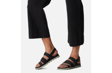 Image of Sorel Roaming Decon Slingback Sandals - Womens, Black/Olive Shade, 9.5 US, 1981681-011-9.5